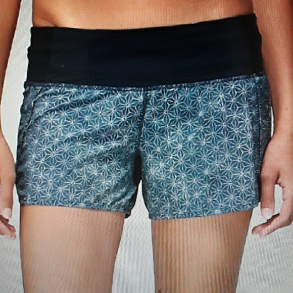 lululemon athletica Pants - Lululemon  Sashiko  Inkwell  Run Time Shorts